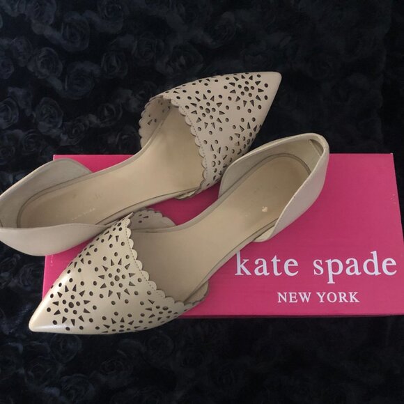 KATE SPADE - Polistina Powder Nappa Flats - Picture 9 of 9